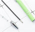 Retractable Ball Point Pens with Stylus Tip Medium Point Soft Touch Metal Matt Wine Red Barrel Black Ink 10 Count...