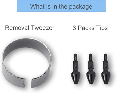 Pen-tip set for M pen(3 Units), Original M pen tips M pen grey and black version....