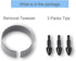 Pen-tip set for M pen(3 Units), Original M pen tips M pen grey and black version....
