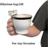 Evelots Toilet Mug Coffee Cup - Funny Gag Gift - Novelty Ceramic Candy Dish (10 Oz)...