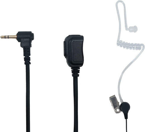 Sarcia 1 Pin 2.5 mm Earpiece Headset with PTT Mic for Motorola Talkabout Walkie Talkie MH230R MR350R T200 T200TP T260 T260TP T600 MT350R Two Way R...