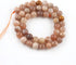 Yochus 8mm Sun-Stone Round Loose Beads Natural Stone Beads for Jewelry Making...