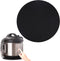Sliding Mats for Ninja Foodi and Instant Pot,Kitchen Appliance Sliding Round Mats,Slide Mats for Moving Small Appliances Coffee Makers, Pressure C...