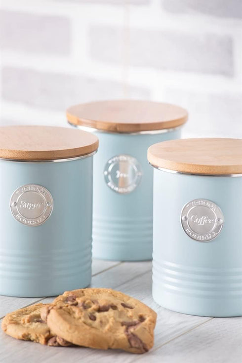 Typhoon Living Collection | 1-Quart Sugar Canister - Blue...