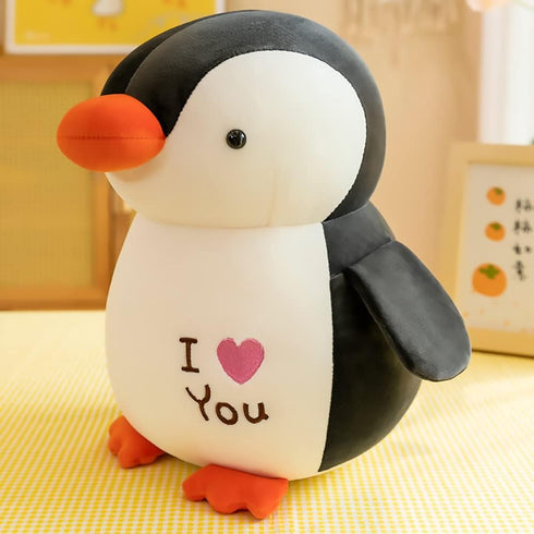 HWD 8.7" Soft Stuffed Penguin Dolls, Stuffed Animals Toys, Gifts for Kids Toddlers Birthday Christmas Day Valentine's Day (Black)...