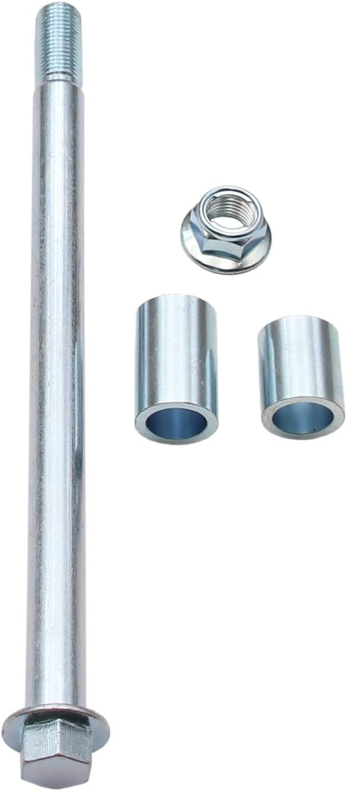 15mm Front or Rear Wheel 9" (230mm) Axle with Spacers for XR50 CRF50 70cc 90cc 110cc 125cc...