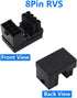 ATX 8Pin Female to 8pin Male 180 Degree Angled Adapter for Desktops Graphics Card Upgrade Version...