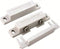 Seco-Larm SM-200Q/W Screw-Terminal Surface-Mount Magnetic Contacts, White, 3/4" Gap; With Mounting Tabs, Terminal Cover and Mounting Screws; Requi...