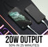 Grip Gear 10000mAh12V Output ! Portable Charger, Power Bank, Battery Pack with USB c Cable - Battery Pack Compatible with iPhone,Android etc(Black...