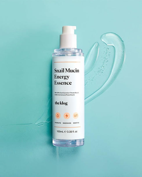 Snail Mucin 90% Energy Essence 3.38 Fl.Oz 100ml, Hydrating Serum for Acne-Prone, Dry, Dehydrated Skin, Cruelty Free Korean Skincare...