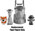 Replacement Part for Fisher-Price Little People Musical Zoo Train Playset - M0532 ~ Replacement Tiger Figure...