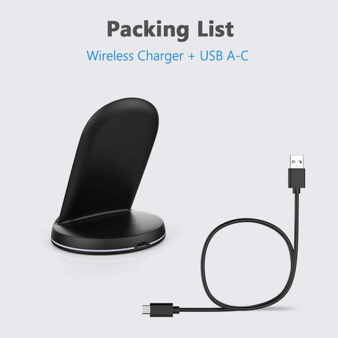Yootech Wireless Charger,10W Max Wireless Charging Stand, Compatible with iPhone 15/15 Plus/15 Pro Max/14/14 Plus/14 Pro Max/13/SE 2022/12/11/X/8,...