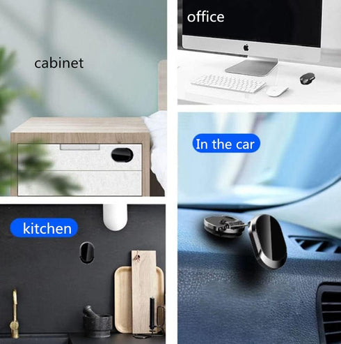 Magnetic mobile phone bracket, foldable and adjustable rubidium magnetic strong magnetic mobile phone bracket, rotatable mobile phone navigation b...