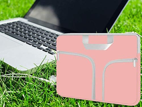 HESTECH laptop case 13 inch Chromebook Sleeve Cover,Neoprene Carrying Handle Bag for Dell XPS/MacBook Air/Pro M2 M1 Surface Book 13.5"/Acer Asus S...