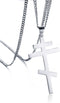 VNOX Stainless Steel Religious Russian Orthodox Cross Pendant Necklace for Men Women...