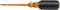 Klein Tools 607-3-INS Insulated Screwdriver, 3/32-Inch Cabinet Tip with 3-Inch Shank, Made in USA...