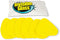 Invisible Glass 95180 Original Reach and Clean Tool Replacement Quick Change Waffle Weave Microfiber Bonnets for Glass Cleaning, Non-Elastic, Pack...