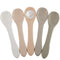 5 Pieces Silicone Baby Spoons Kids Utensils Self Feeding Supplies First Stage Baby Heat Resistant Food Spoon Safe Infant Baby Spoon for Over 6 Mon...