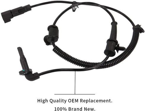 13317205 ALS2080 2ABS0881 ABS Wheel Speed Sensor Rear Left Right Compatible with Buick Allure 2010, Lacrosse 2010-2011, Regal 2011, Saab 9-5 2010 ...
