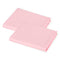 American Baby Company 2-Pack 100% Natural Cotton Percale Standard Daycare/Pre-School Cot Sheet, Pink, 23" x 51", Soft Breathable, for Boys and Gir...