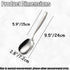 X-Large Buffet Serving Spoons,Heavy Duty Square head Spoons,9.5X2.8 inches 316L Stainless Steel Serving Spoons Pack of 2,Silver...