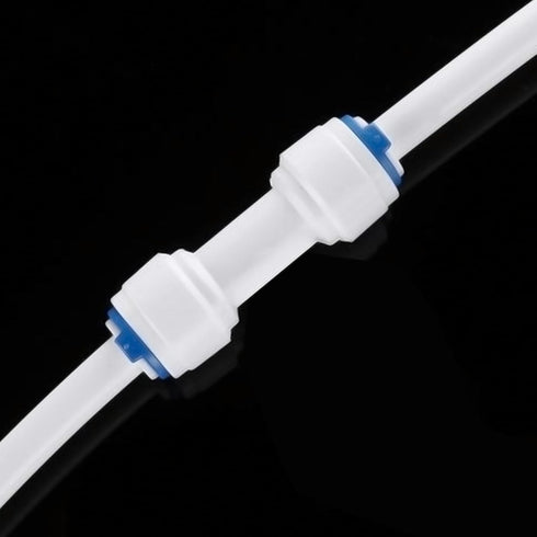 4 pack 1/4inch to 3/8inch OD Quick Straight Push Connector,1/4 quick connect fittings for RO Water Systems Purifiers Filters...