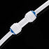 4 pack 1/4inch to 3/8inch OD Quick Straight Push Connector,1/4 quick connect fittings for RO Water Systems Purifiers Filters...