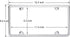 License Plate Frames, Indeed BUY 2 Pcs 4 Holes Slim Stainless Steel Polish Mirror License Plate Frame and Chrome Screw Caps...