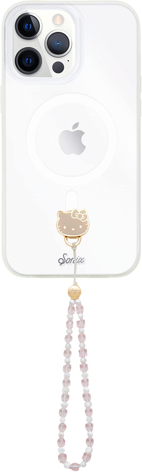 Sonix x Sanrio Adhesive Phone Wristlet Beaded (Hello Kitty Pink)...
