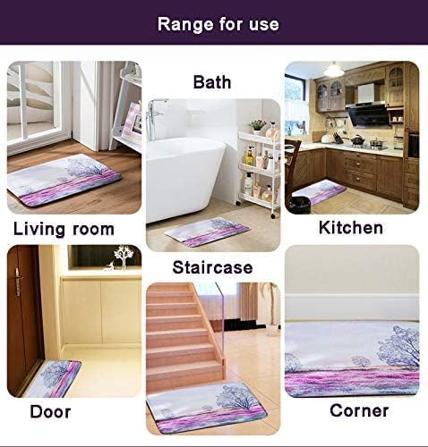 Bee Doormat Welcome Honeycomb Garden Flowers Honey Gnome Funny Entryway School Rugs Indoor Non Slip, Washable Entrance Mat Outdoor Door Mats for K...