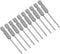 uxcell 10 Pcs 2mm PH0 Magnetic Phillips Screwdriver Bits, 1/4 Inch Hex Shank 2.56-inch Length S2 Power Tool...