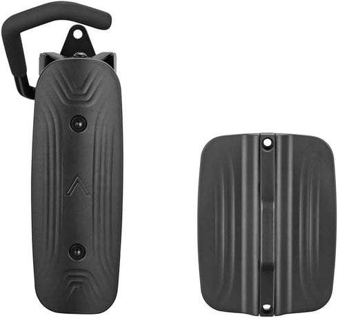 Monoprice On-Wall Rotating Vertical Bike Rack with Wall Mounted Rear Tire Stop Tray, 66 lbs Capacity, Bike Storage, Bike Hangers, for Road, Hybrid...