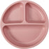 PandaEar 3 Pack Toddler Plates, Silicone Divided Suction Plate for Babies, BPA-Free 100% Food-Grade Silicone Unbreakable Baby Plate (Pink/Linen/Li...