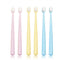 EasyHonor Baby & Toddler Toothbrush for Age 4-12 Years Old, Extra Soft With 10000 Soft Floss Bristle for Baby Gum Care (6Pcs)...
