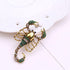 Acxico 2Pcs Scorpion Insect Brooch Enamel pin Metal Lapel pin Men Jewelry Gifts brooches for Women Rhinestone Brooch...