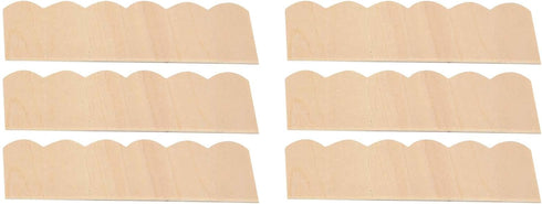 Dollhouse Wooden Shingle, Stable Structure Dollhouse Roof Shingle for 1/12 Scale Doll House for Dollhouse...