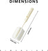 2Pcs Long Handle Bottle Brush Cleaner Flexible Reusable Bottle Cleaning Brush for Cups Mugs Water Bottles Wine Glasses Baby Bottles...