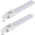 Lidesheng G23 LED Light Bulb 6W Replacement 13W CFL LED Stick PL Bulb G23-2 Pin Base, 360° Beam Angle Cool White 6000K, Driven by 100-277V and CFL...