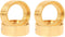 35g/pcs Brass Beadlock Clamp Wheel Weights Inner Rings for 1/18 RC Crawler TRX4M Stock Tires Upgrade...