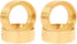 35g/pcs Brass Beadlock Clamp Wheel Weights Inner Rings for 1/18 RC Crawler TRX4M Stock Tires Upgrade...
