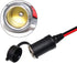 KUNCAN 4FT 12v 2-Way Car Cigarette Lighter Female Socket Y Splitter to Male Plug with Double Socket Outlet, Dual Socket Extension Charger Port Ext...