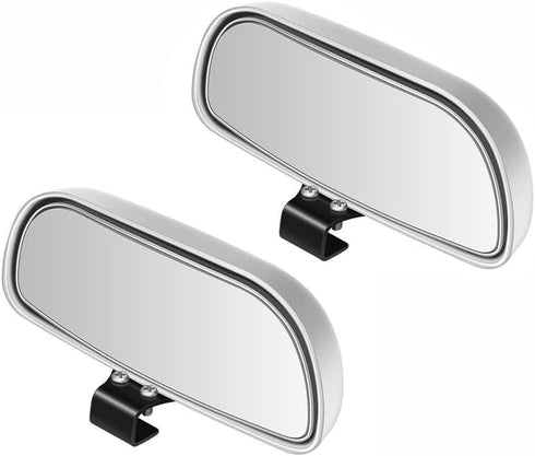 Blind Spot Mirror, 2 Pack Wide Angle HD Glass Rearview Mirror Adjustable Universal for Cars SUV and Trucks, 5.7inch*2.5inch...