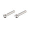 Shoulder Swing Lifting Bolt (M10x50mm) 2Pcs, 304 Stainless Steel Eye Bolts - for Home Renovation, Pipeline Gate Valves Fasteners, Silver...
