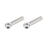 Shoulder Swing Lifting Bolt (M10x50mm) 2Pcs, 304 Stainless Steel Eye Bolts - for Home Renovation, Pipeline Gate Valves Fasteners, Silver...