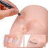 Lash Mannequin Head, Practice Training Head,for Make Up and Lash Extention,Cosmetology Doll Face Head,Soft-Touch Rubber Practice Head,Easy to Clea...