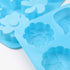 homEdge 6-Cavity Silicone Flowers Shap Mold, Set of 3PCS Non Stick Silicone Mixed Tulip, Daisy Mold for Candy Chocolate Jelly, Ice Cube – 6 Styles...