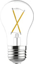 GE Refresh LED Light Bulbs, 40 Watt, Daylight, A15 Ceiling Fan Bulbs, Clear Finish (2 Pack)...