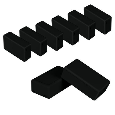 Project Box 8 Pieces Electrical Box Small Junction Box ABS Plastic Enclosure Power Electronic Case Black 3.15" x 1.97" x 1.02"(80 x 50x 26mm)...
