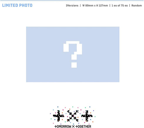 TXT - minisode1 : Blue Hour Album+Folded Poster+Extra Photocards Set (VR ver.)...