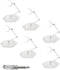 Action Figure Stand Clear, 6 Pcs Adjustable Action Figure Display Stands with Screwdriver...